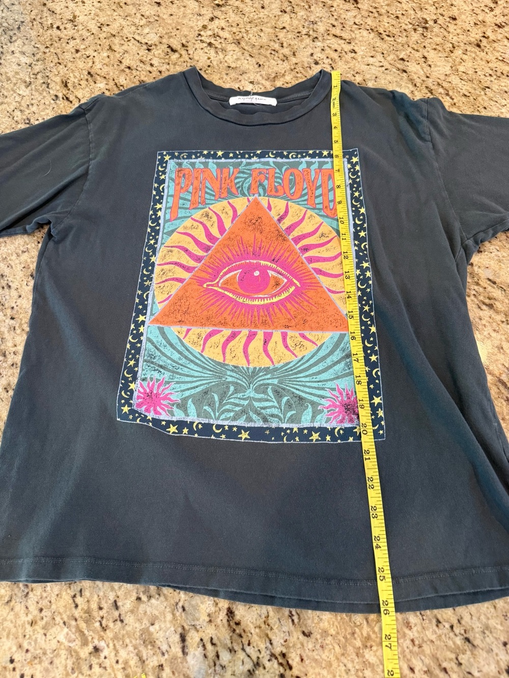 Pink Floyd Graphic Short Sleeve Tee - Black - Picture 3 of 4